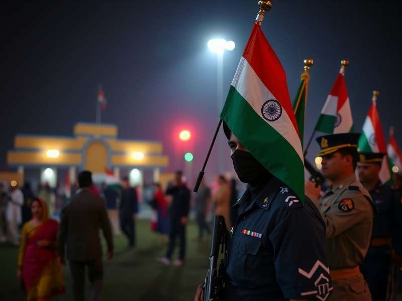 Night Ops Legend Independence Day event showing tricolor decorations and commando in patriotic uniform